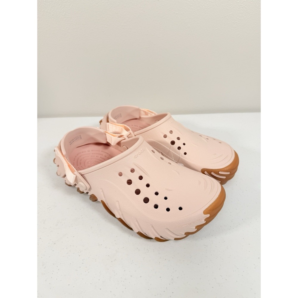 Crocs Echo Gum RO Clog Quartz Pink Men's 8 Women's 10 Platform 211675-6UR NWT